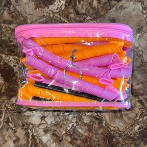 Curlformers Pink and Orange Kids Hair Curlers Set